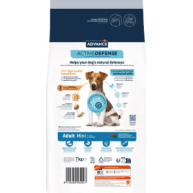 Advance Dog Mini Adult за израстнали кучета от малките породи 7кг.